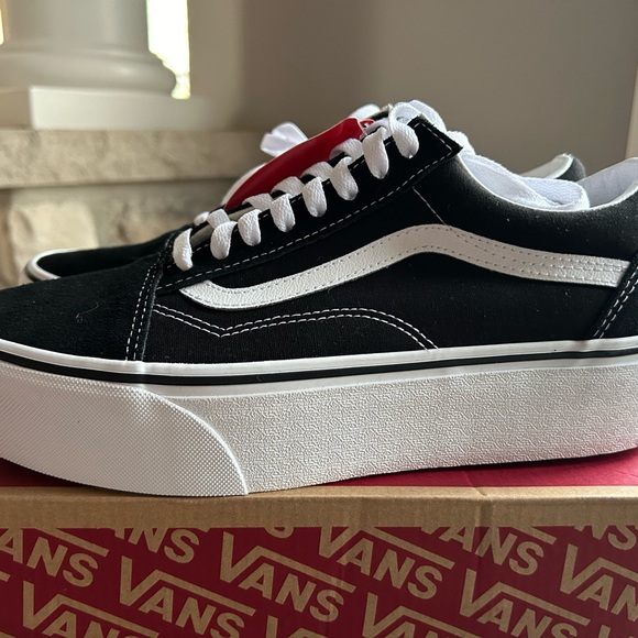 Women's Vans Old Skool Stackform Soft Suede Casual Shoes Women’s 10.5 - Picture 3 of 6